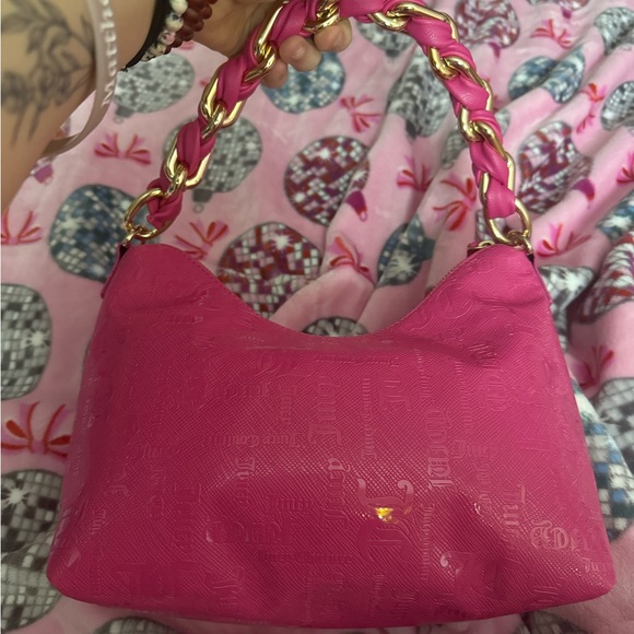 Juicy Couture Shoulder Bag with Gold Accents - Picture 3 of 9
